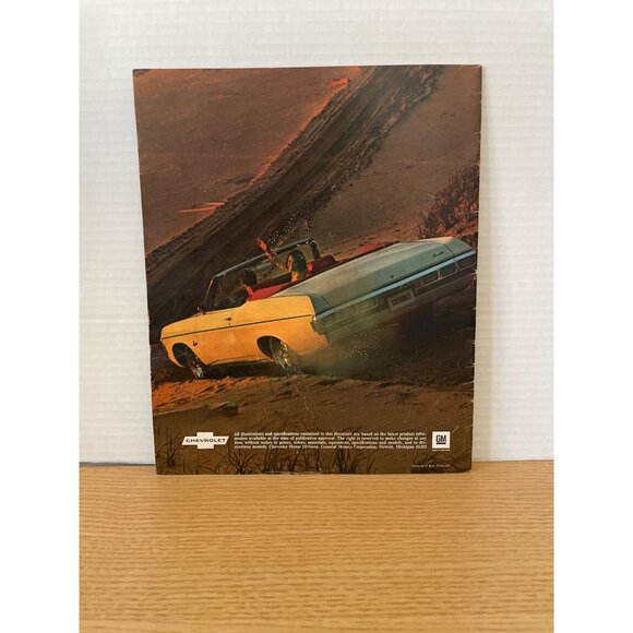 1969 Chevrolet Caprice Impala Bel Air Biscayne Sales Brochure 28 Pages Original - Picture 2 of 5